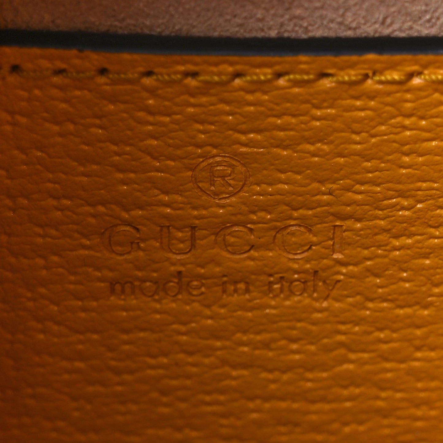 Textured Dollar Calfskin Web Mini Diana Tote Bag Yellow Dusty Azure