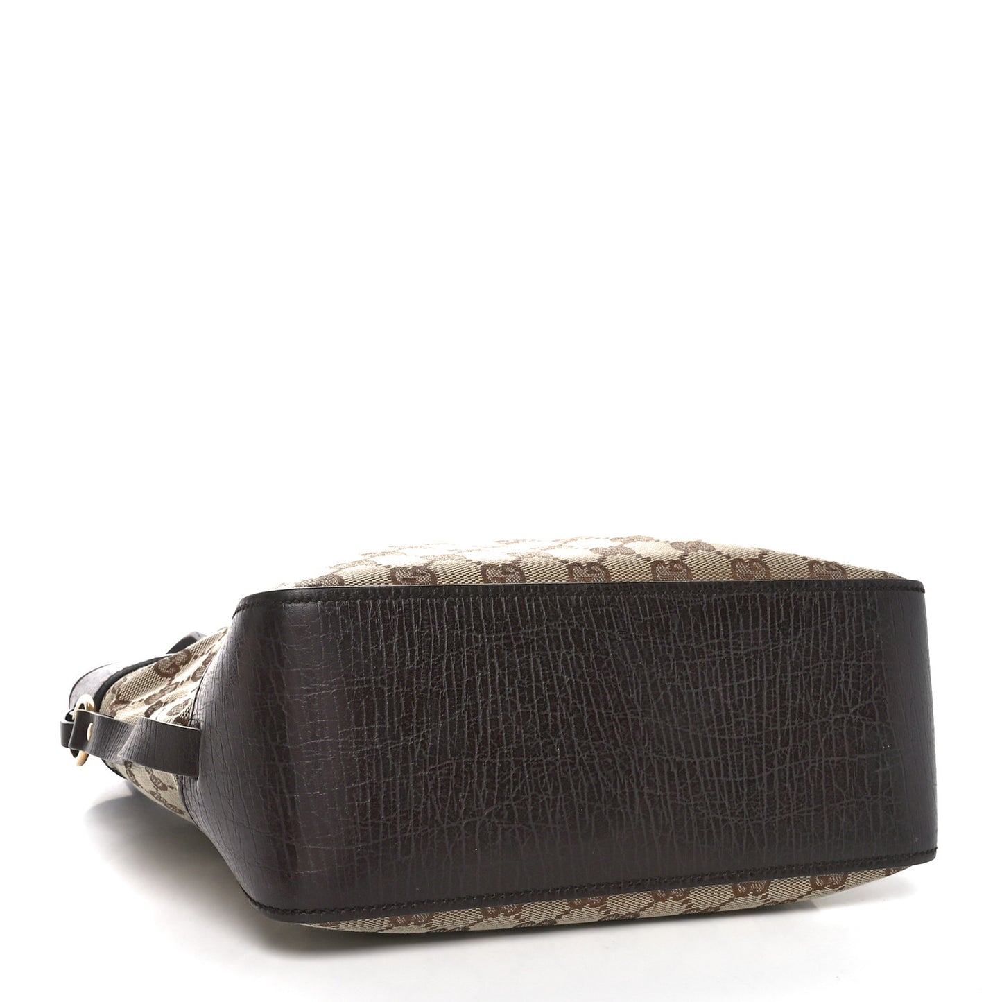 Monogram Small Bucket Tote Dark Brown