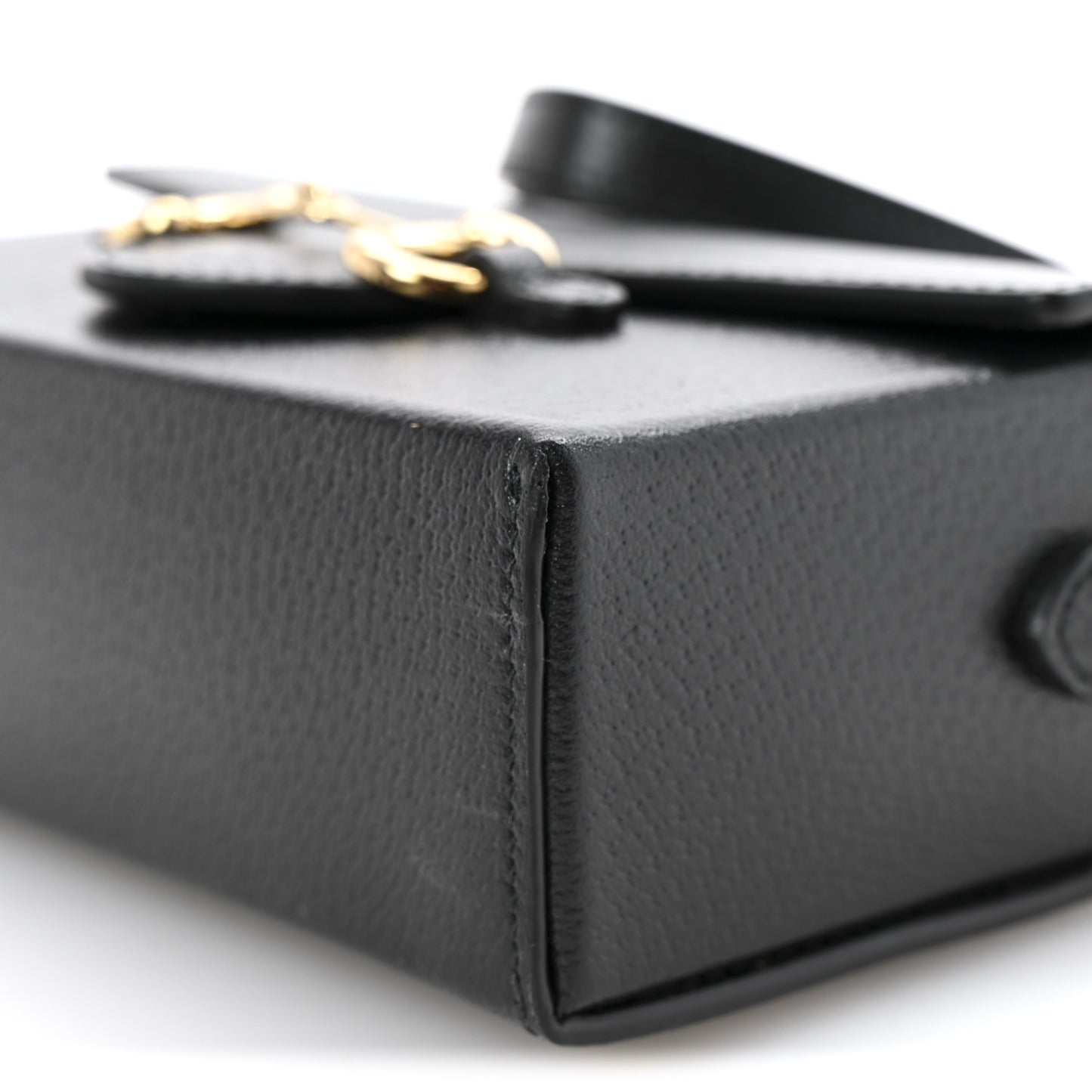 Calfskin Horsebit 1955 Shoulder Bag Black