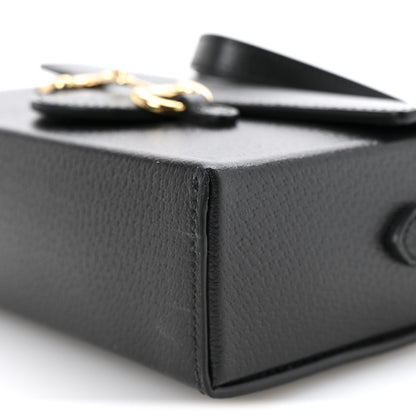 Gucci Calfskin Horsebit 1955 Shoulder Bag Black 10 of 11