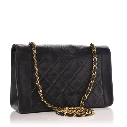 Chanel Lambskin Quilted Medium Single Flap Black 3 of 10