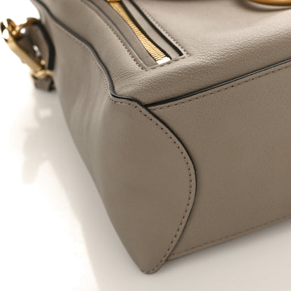 Chloe Calfskin Small Faye Day Shoulder Bag Motty Grey 7 of 8