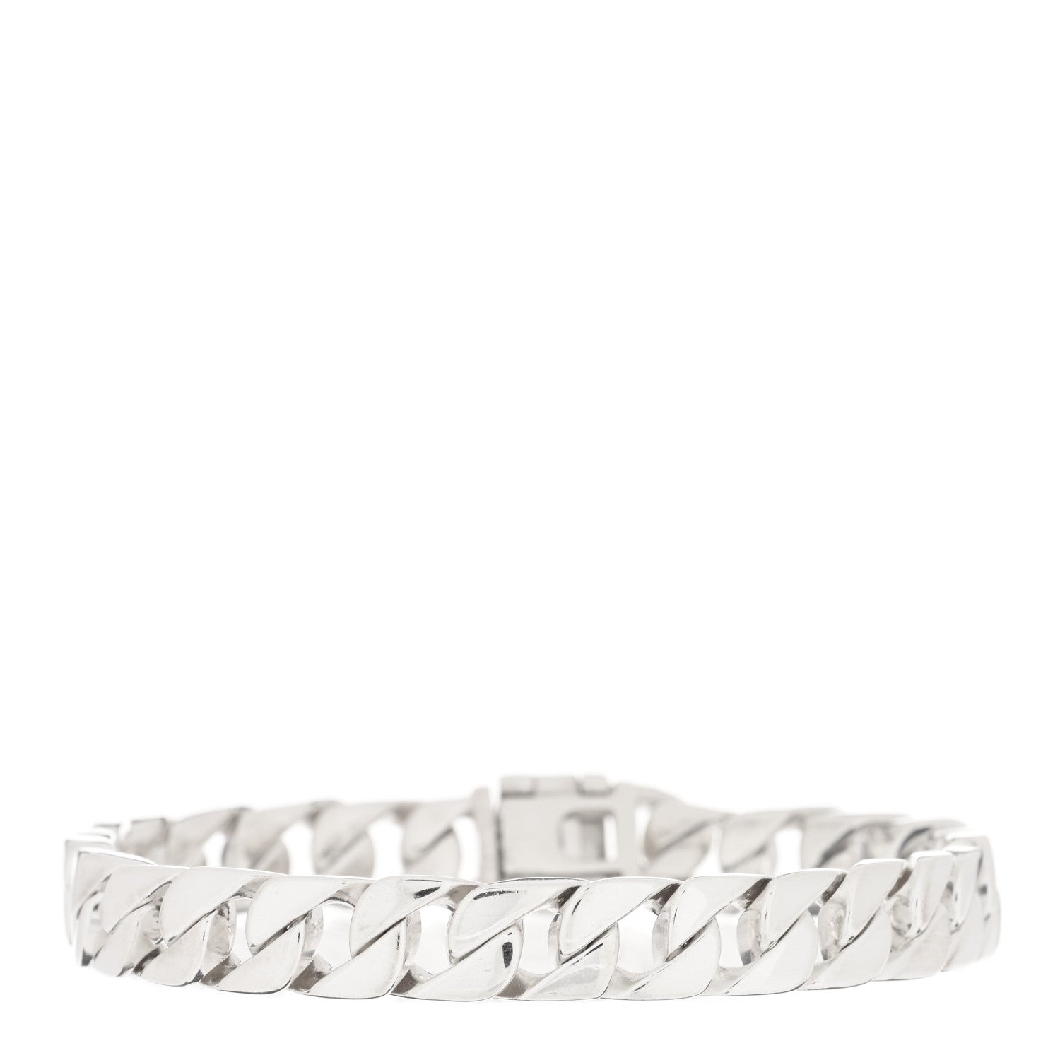 Tiffany Sterling Silver Curb Link Bracelet 1 of 3