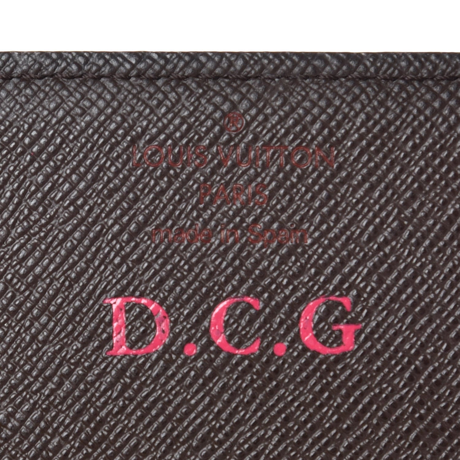 Louis Vuitton Damier Ebene Business Card Holder 6 of 6