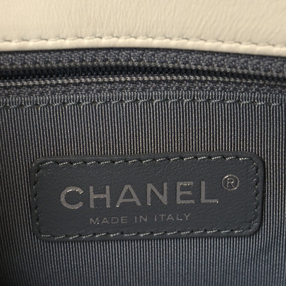 Chanel Galuchat Stingray Medium Boy Flap Ivory 6 of 10
