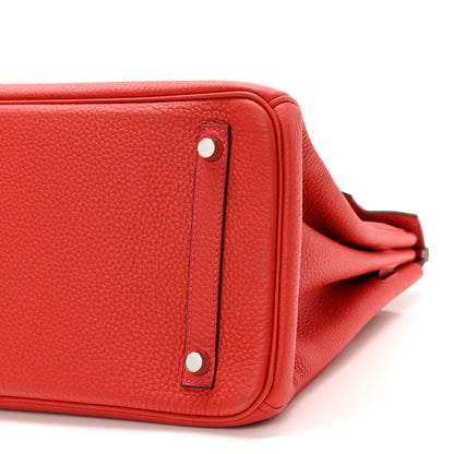 Hermes Togo Birkin 30 Rouge Duchesse 10 of 14