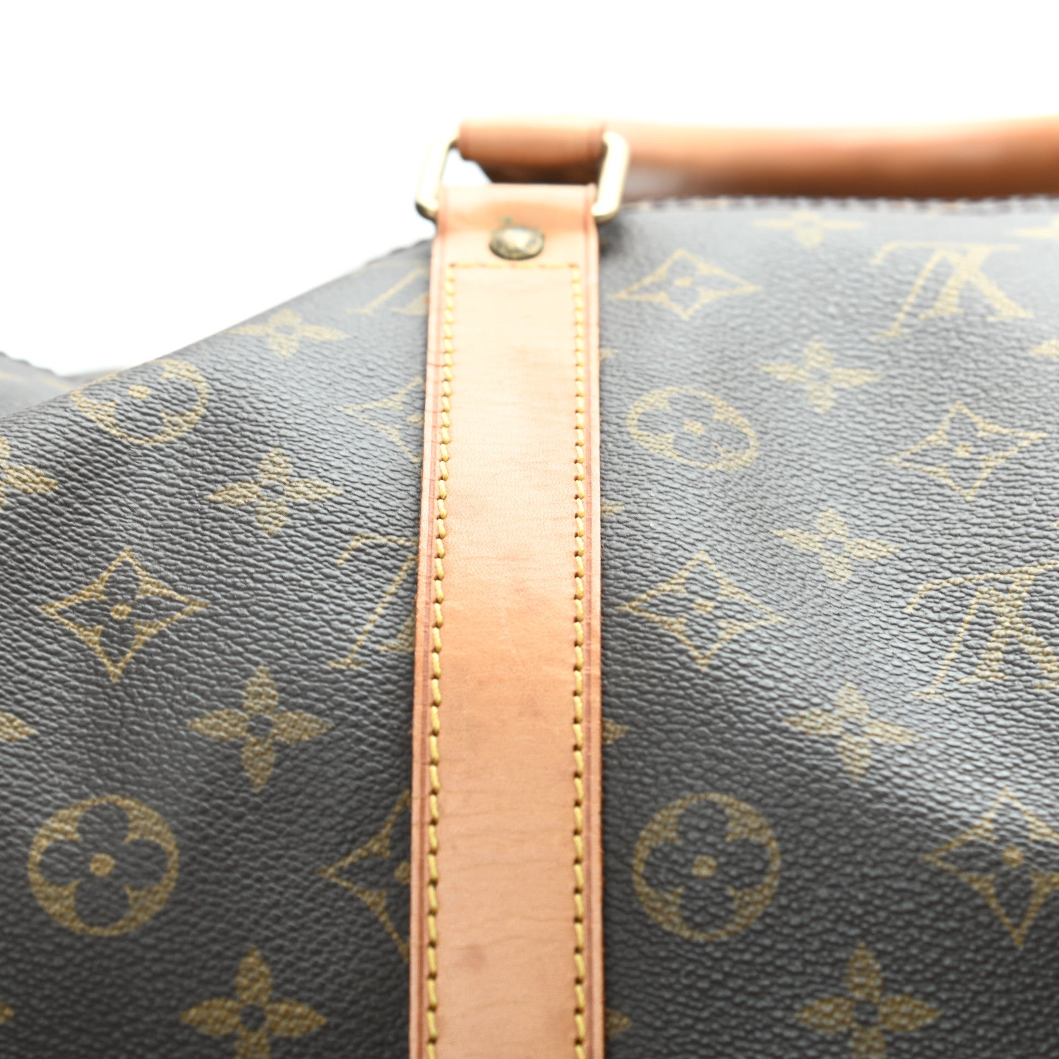 Louis Vuitton Monogram Keepall Bandouliere 55 14 of 17