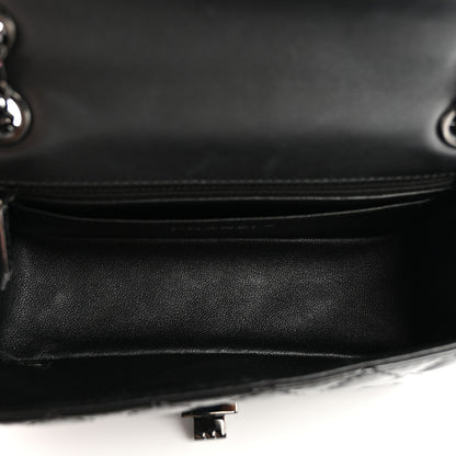 Chanel Patent Calfskin Quilted 2.55 Reissue Mini Flap So Black 5 of 10