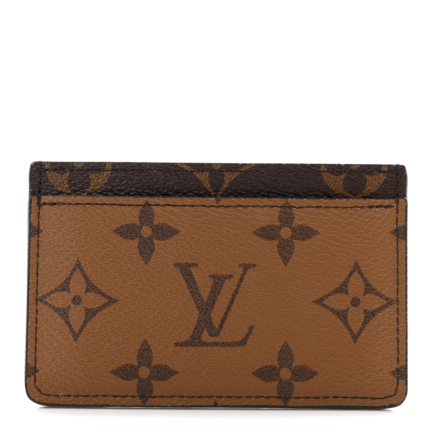 Reverse Monogram Card Holder