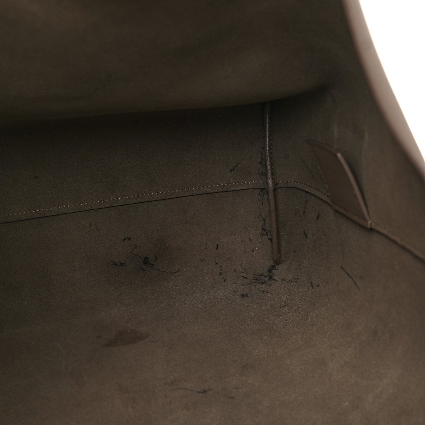 Calfskin Large Shopping Tote Dark Beige
