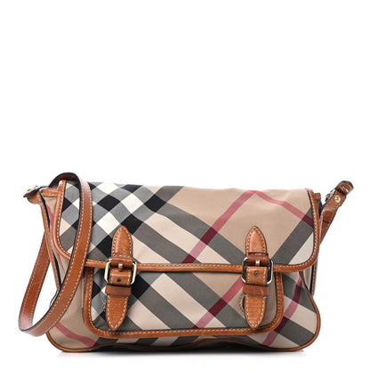 Burberry Nova Check Messenger Bag Brown 1 of 4