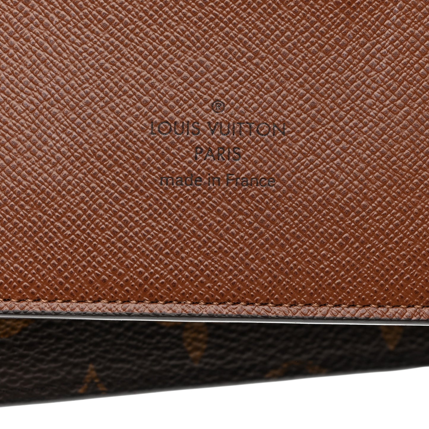 Monogram Large Ring Agenda Cover