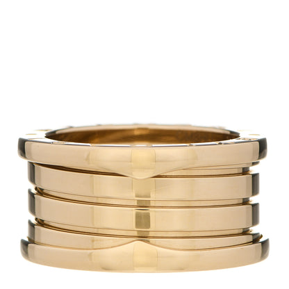 Bulgari 18K Yellow Gold B.Zero1 Four-Band Ring 54 6.75 3 of 7