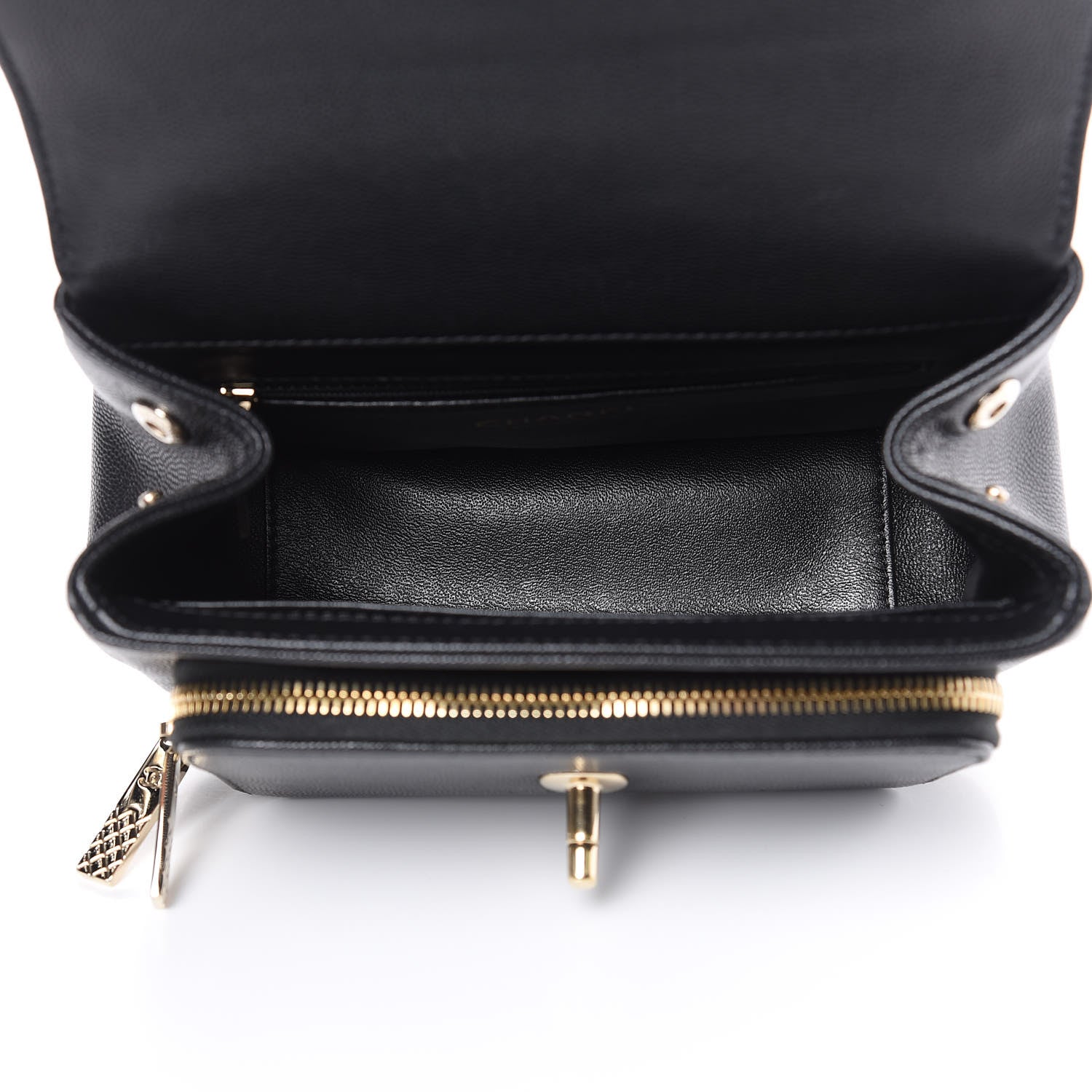 Chanel Caviar Quilted Small Business Affinity Flap Black 5 of 9