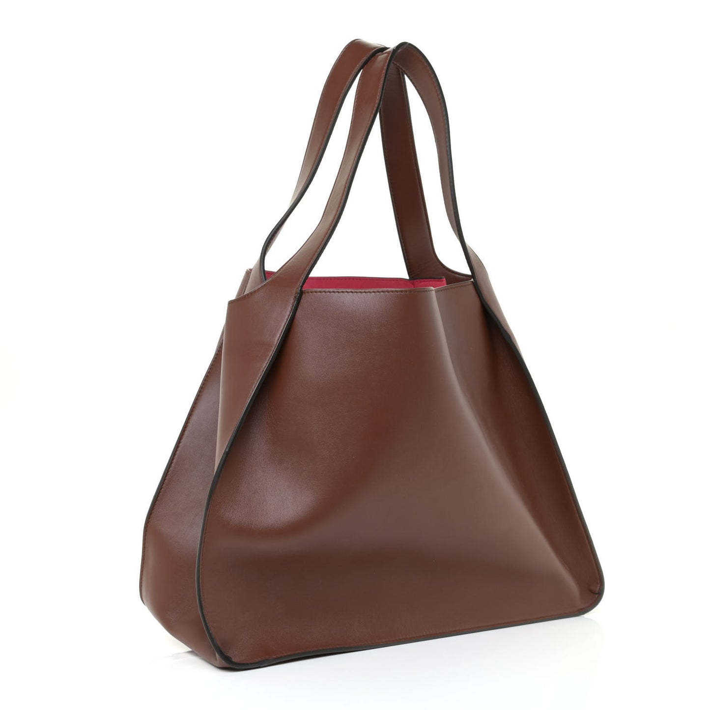 Eco Alter Nappa East West Perforated Tote Pecan