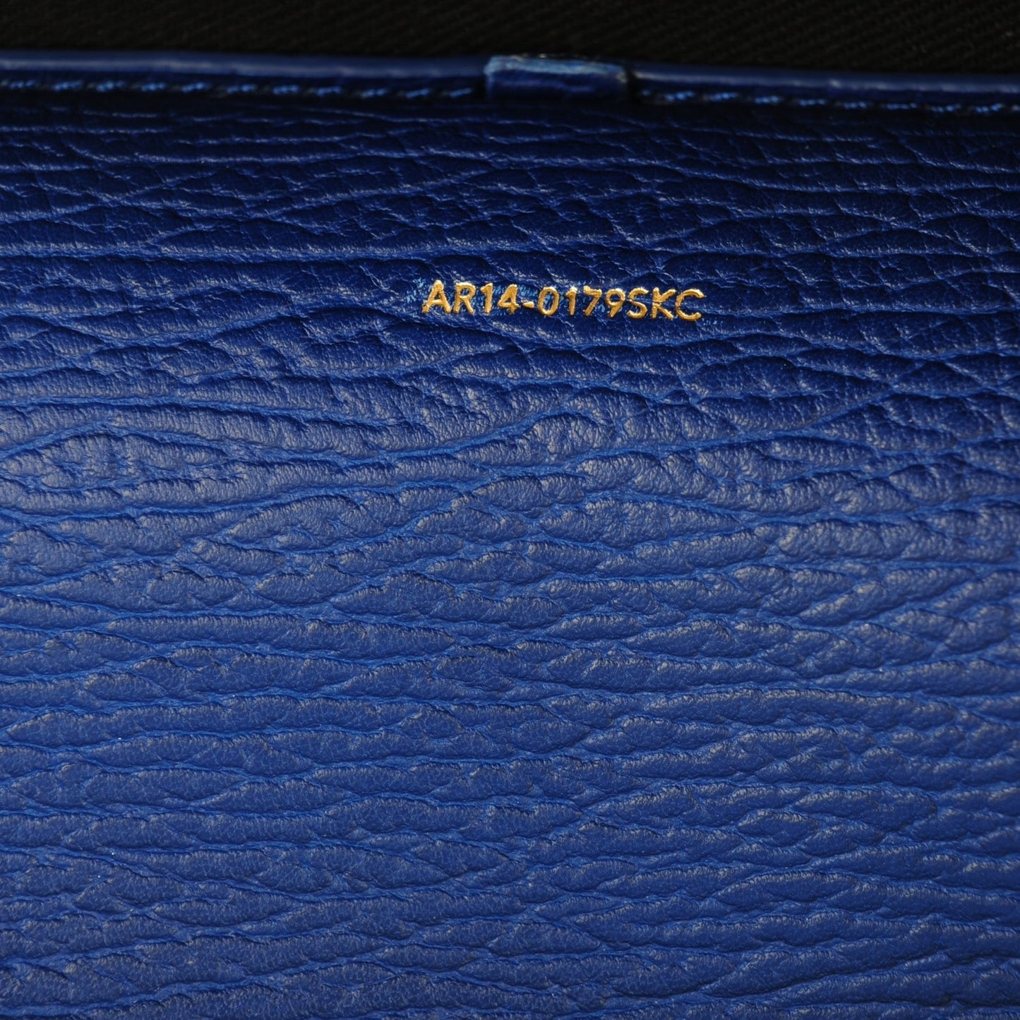 3.1 Textured Calfskin Medium Pashli Satchel Cobalt