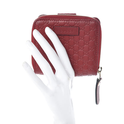 Gucci Microguccissima Compact Wallet Red 2 of 8