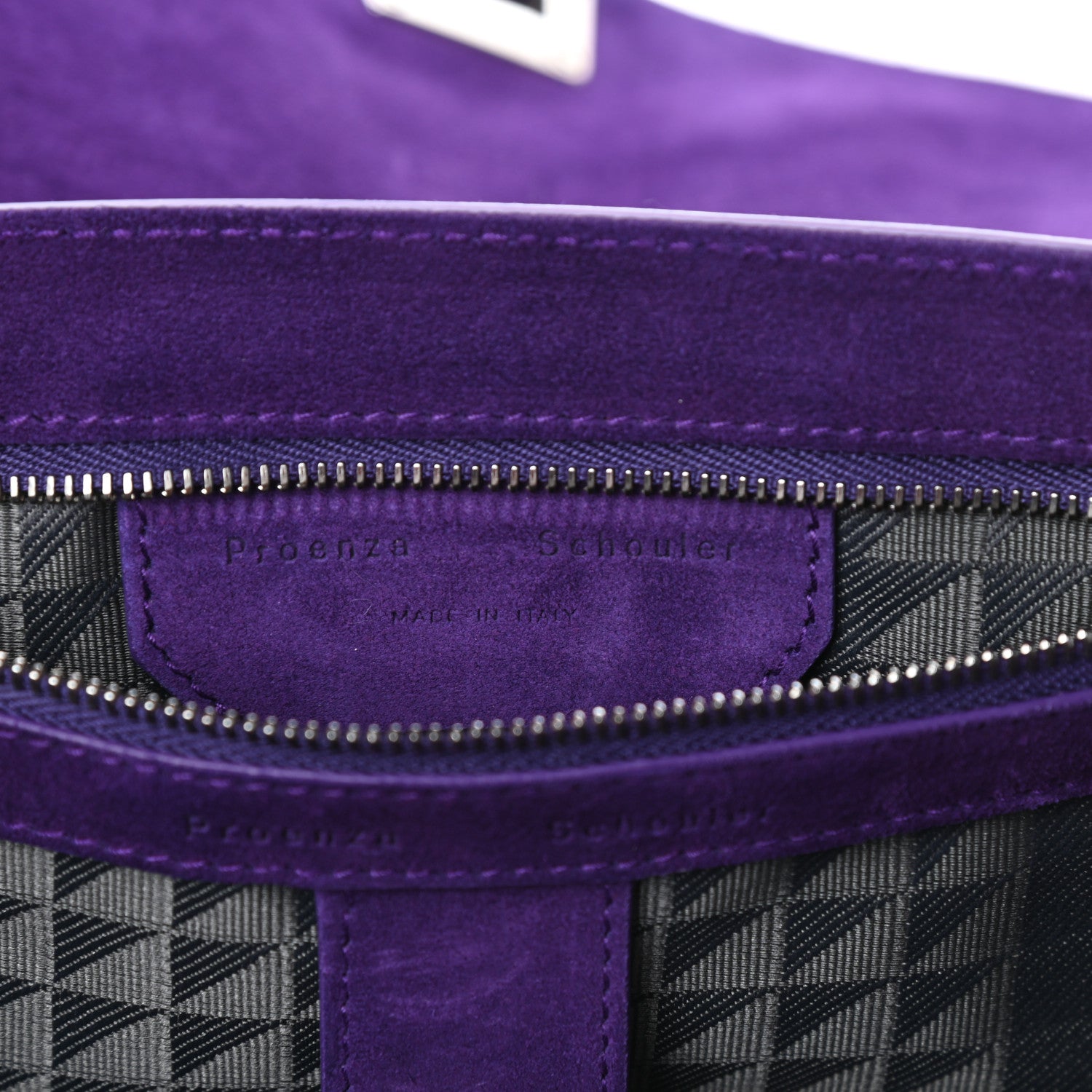 Proenza Schouler Suede Medium PS1 Satchel Amethyst 6 of 9