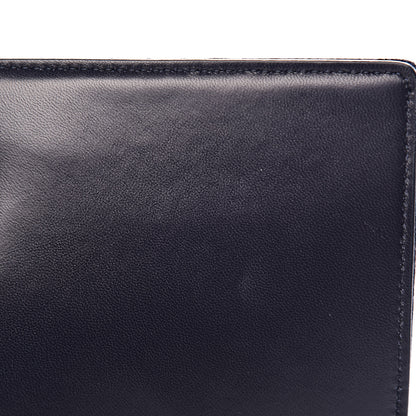 Christian Dior Crackled Deerskin Medium Diorama Flap Bag Navy 8 of 13