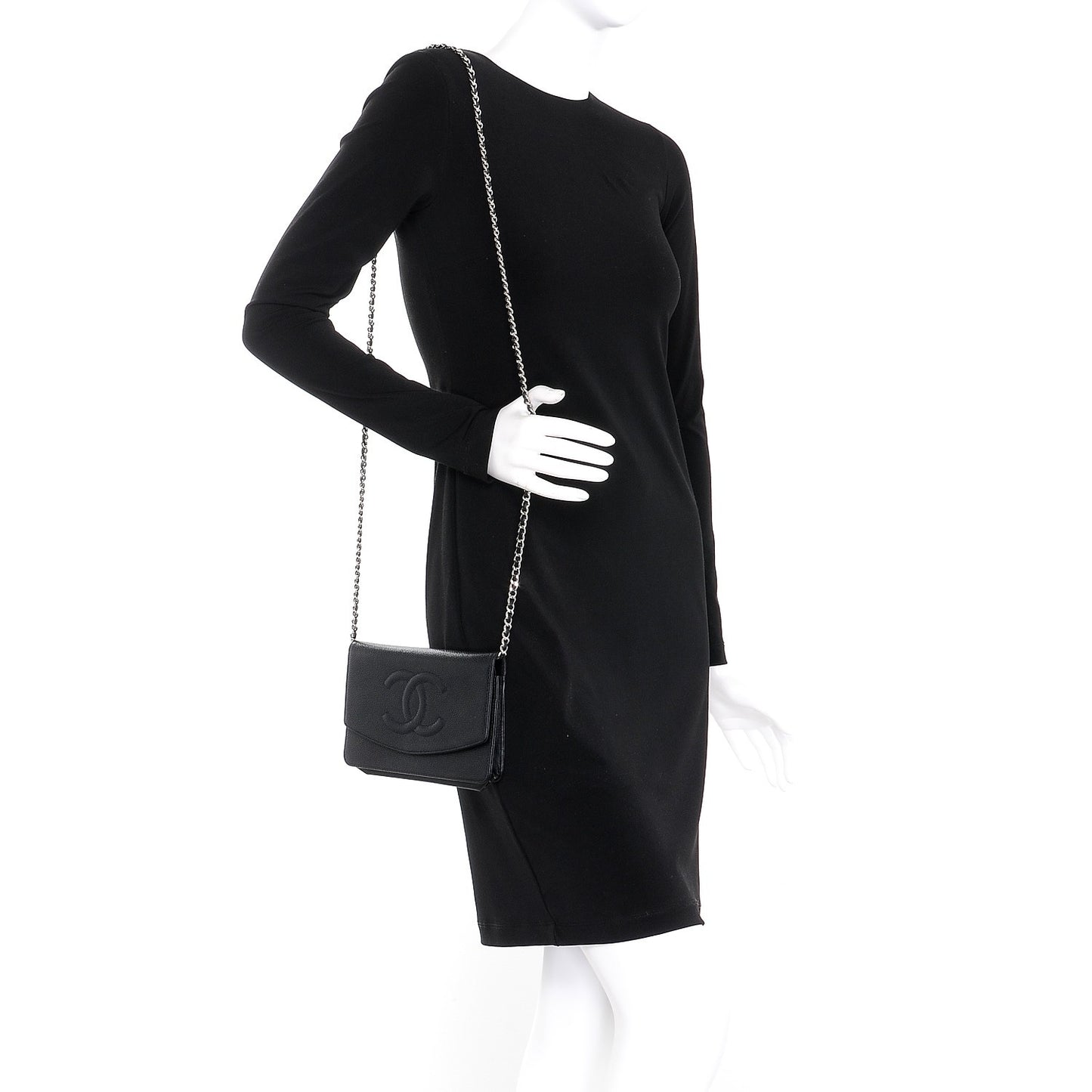 Caviar Timeless CC Wallet On Chain WOC Black