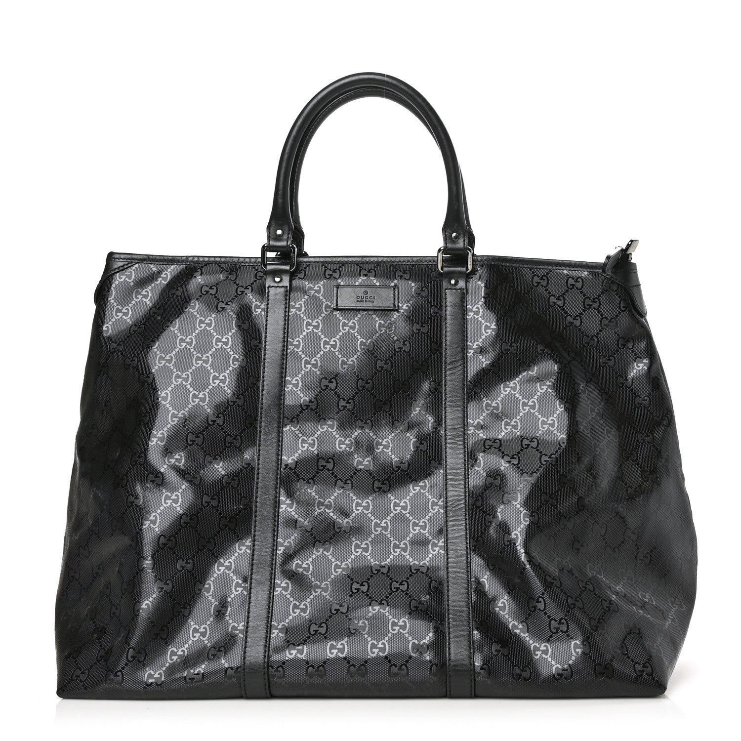 Gucci Imprime Monogram Medium Joy Tote Bag Black 1 of 7