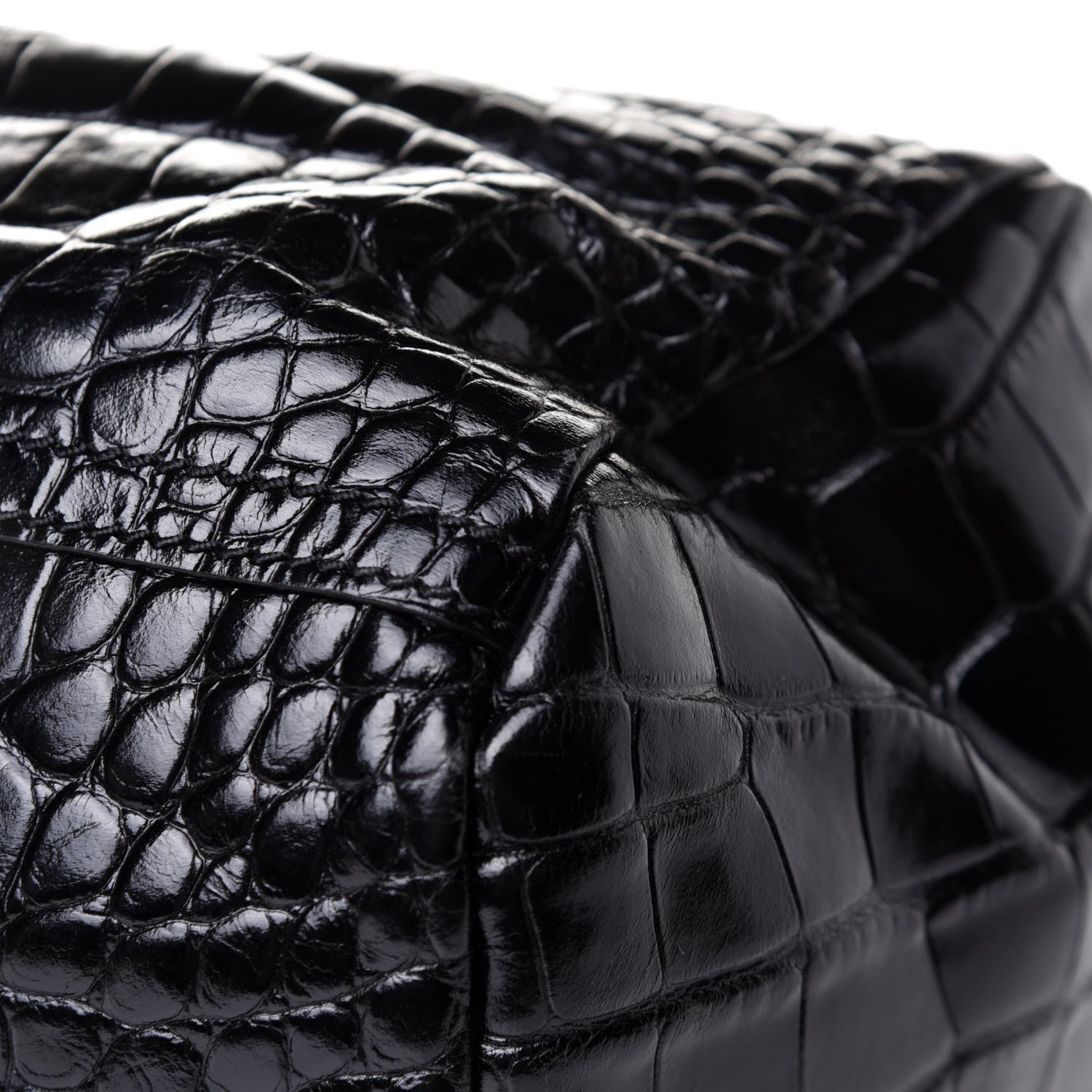 Givenchy Calfskin Crocodile Embossed Small Pandora Black 13 of 13