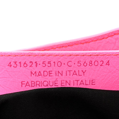 Balenciaga Agneau Classic Silver Hardware S City Rose Fluo 7 of 18