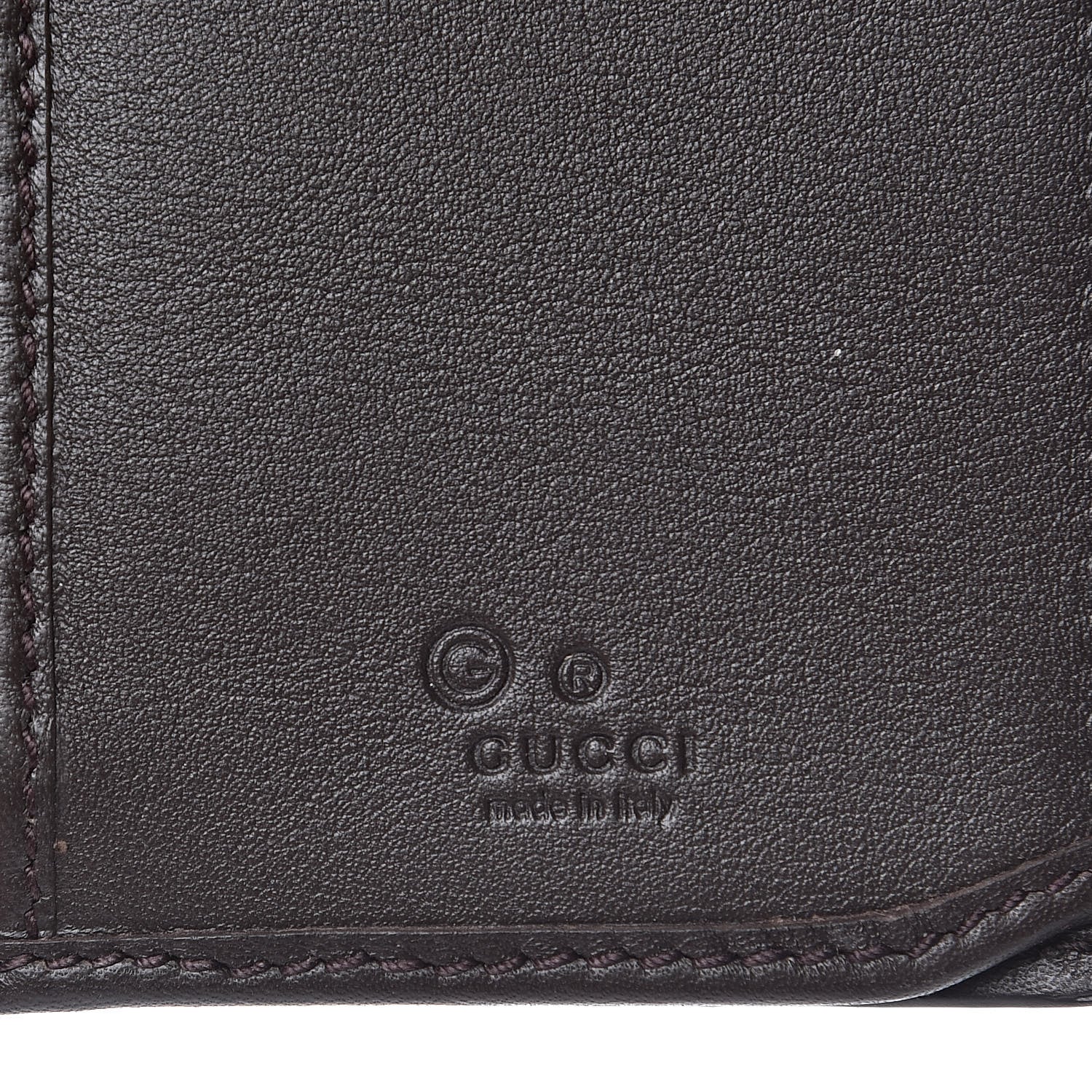 Gucci Microguccissima Bi-Fold Organizer Wallet Testa di Moro 6 of 8