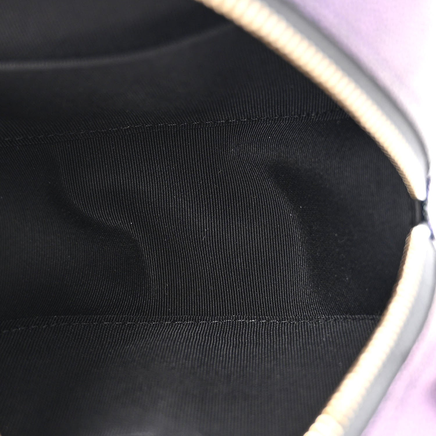 Chanel Iridescent Caviar Quilted Round Clutch With Chain Black 5 of 10