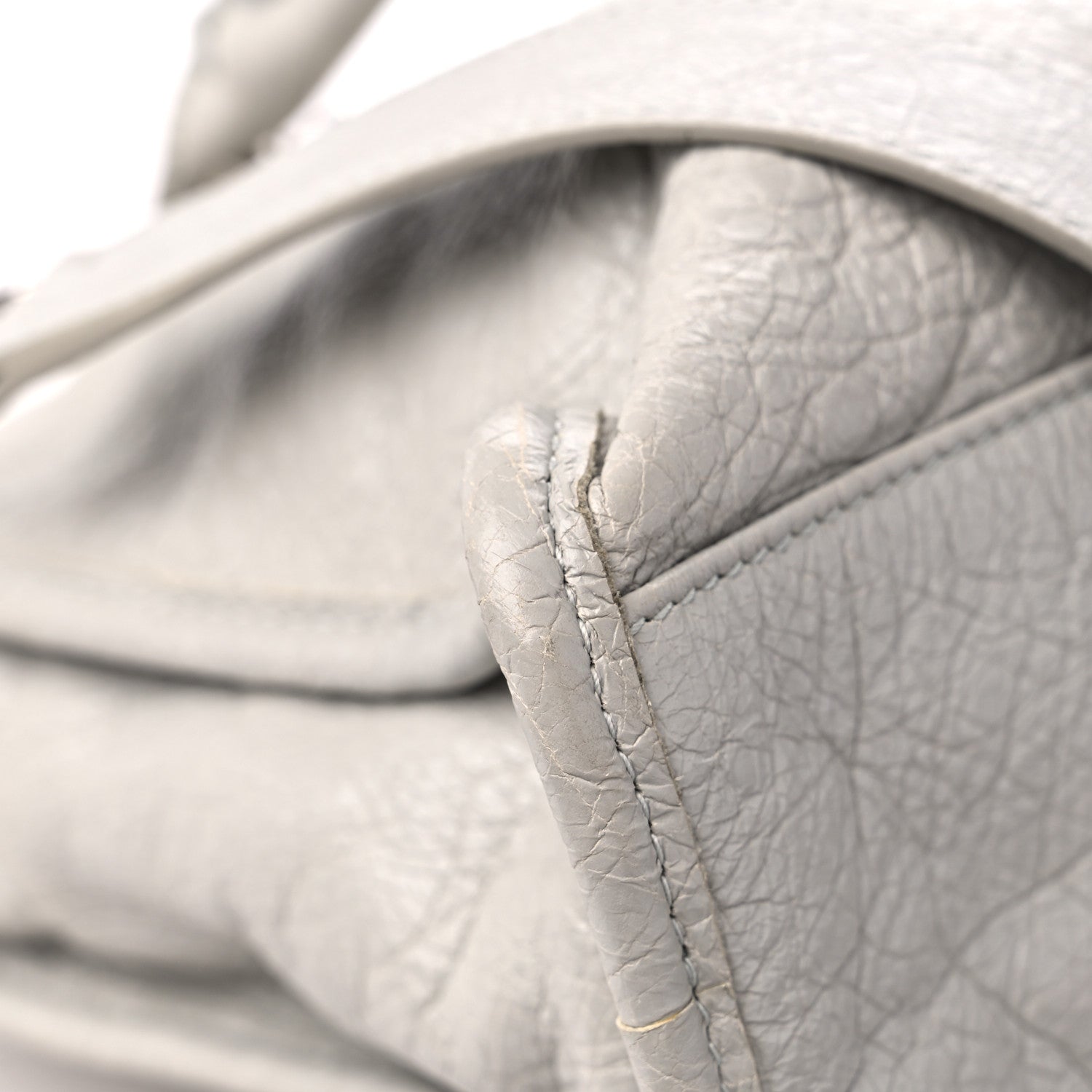 Balenciaga Agneau Classic Silver Hardware S City Gris Nuage 10 of 13