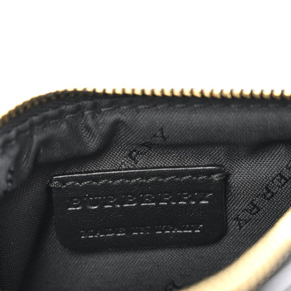 Burberry Haymarket Check Zip Pouch Black 6 of 9