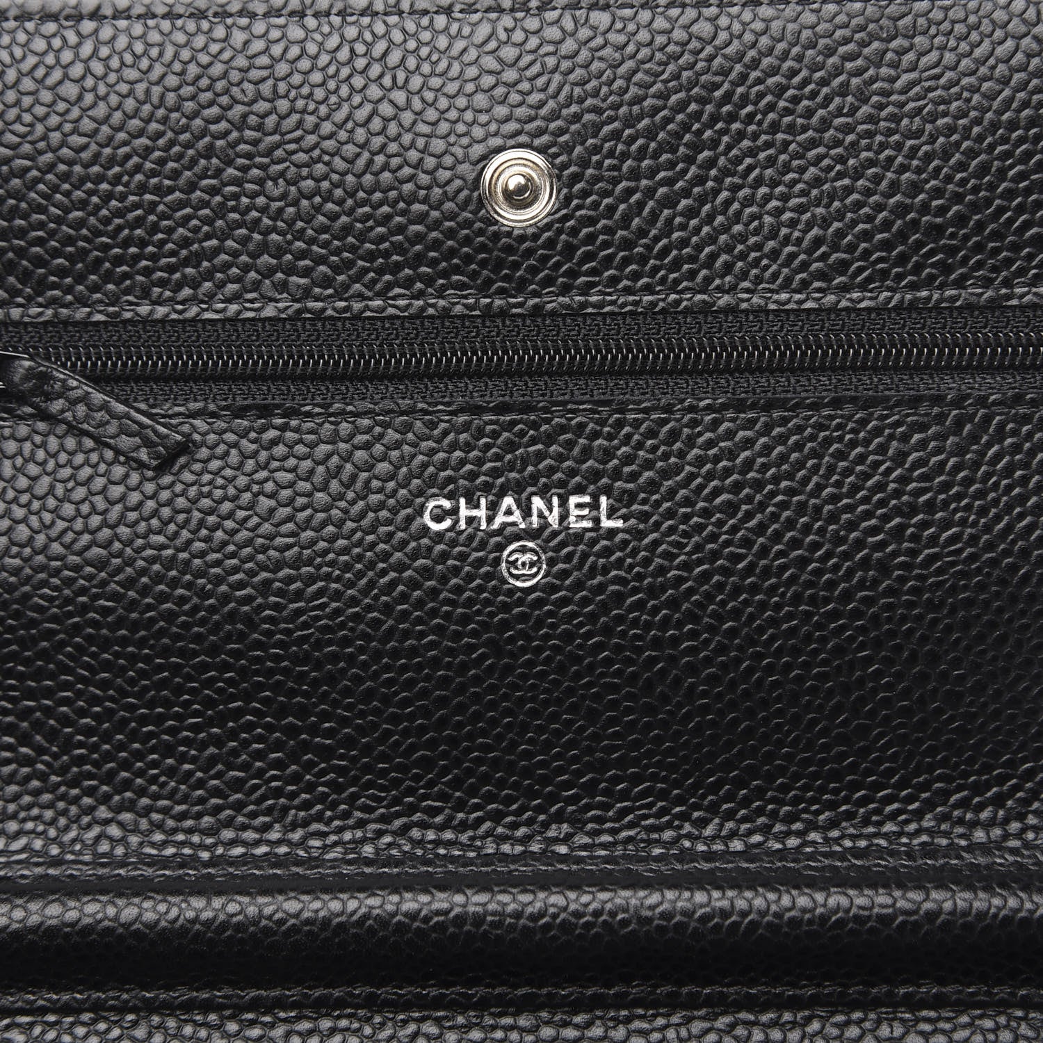 Chanel Caviar Quilted Wallet On Chain WOC Black 6 of 11
