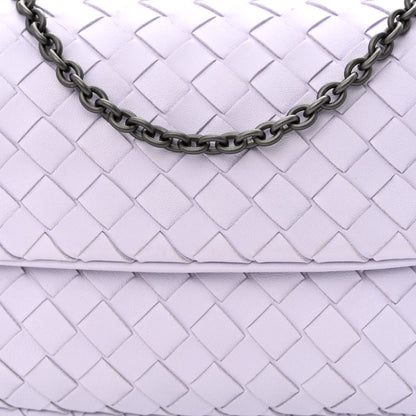 Bottega Veneta Nappa Intrecciato Small Chain Crossbody Zinc 10 of 12