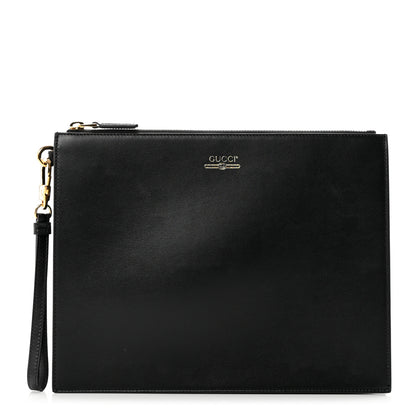 Gucci Calfskin Clutch Black 1 of 7