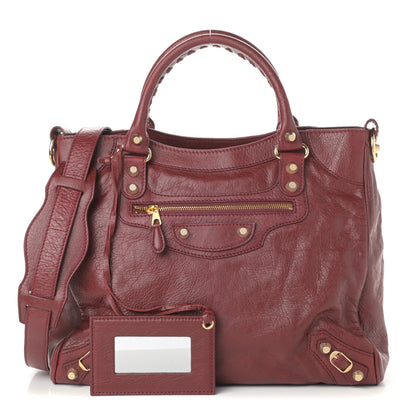 Balenciaga Agneau Giant 12 Gold Hardware Velo Rouge Cerise 1 of 8