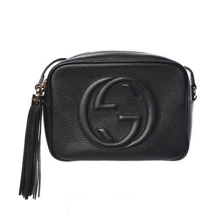 Gucci Pebbled Calfskin Small Soho Disco Bag Black 1 of 10