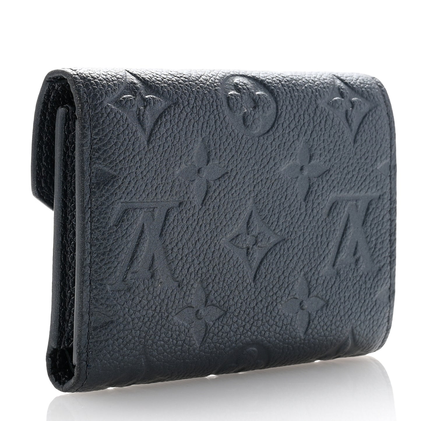 Empreinte Monogram Flower Victorine Wallet Navy Blue