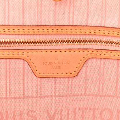 Louis Vuitton Damier Azur Tahitienne Neverfull MM 7 of 11