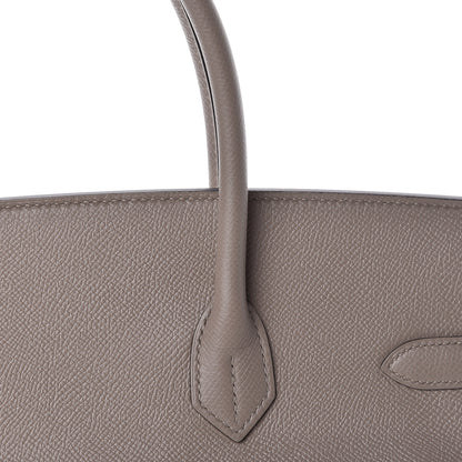 Hermes Epsom Birkin 35 Gris Asphalte 34 of 38