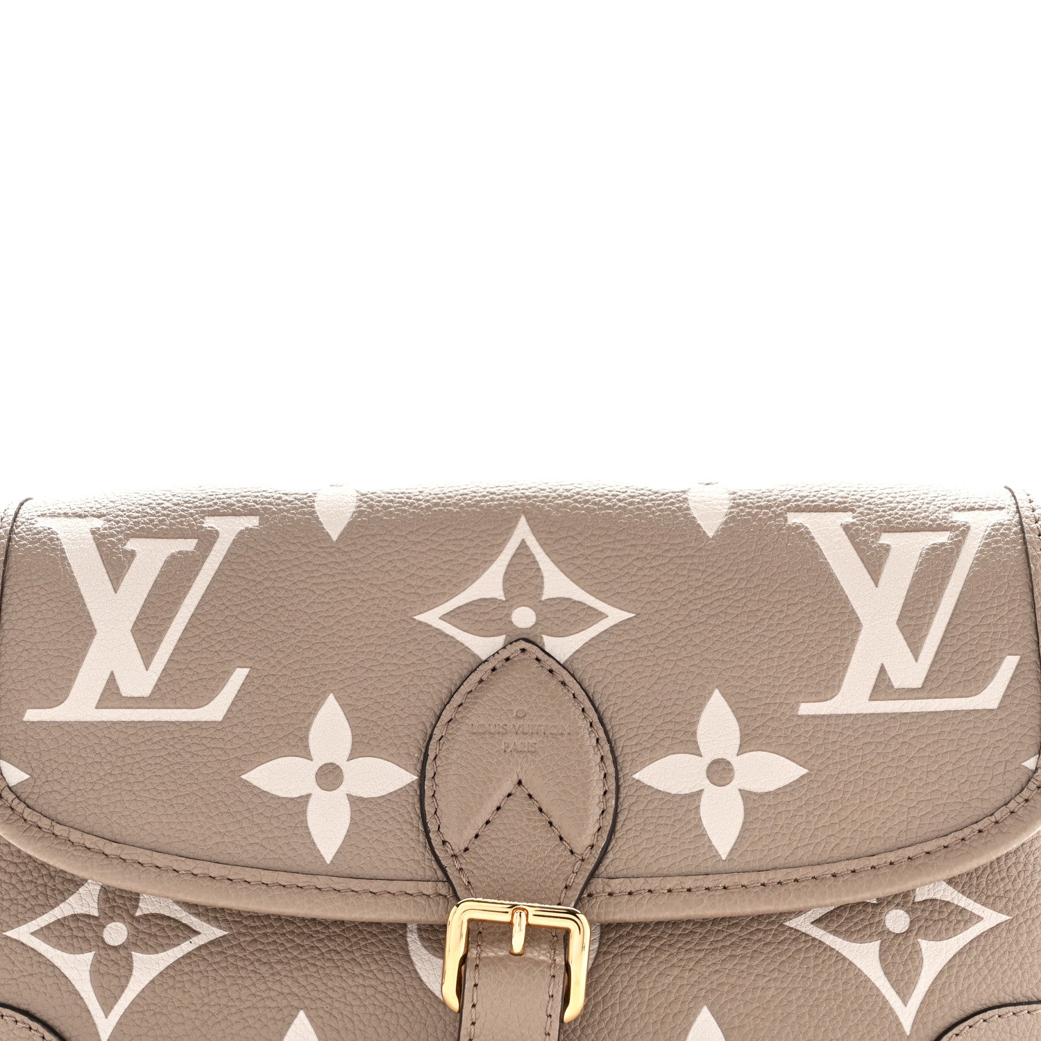 Louis Vuitton Empreinte Monogram Giant Diane Tourterelle Creme 7 of 10