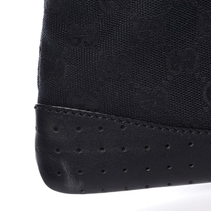 Gucci Monogram Small Perforated Messenger Black 8 of 11