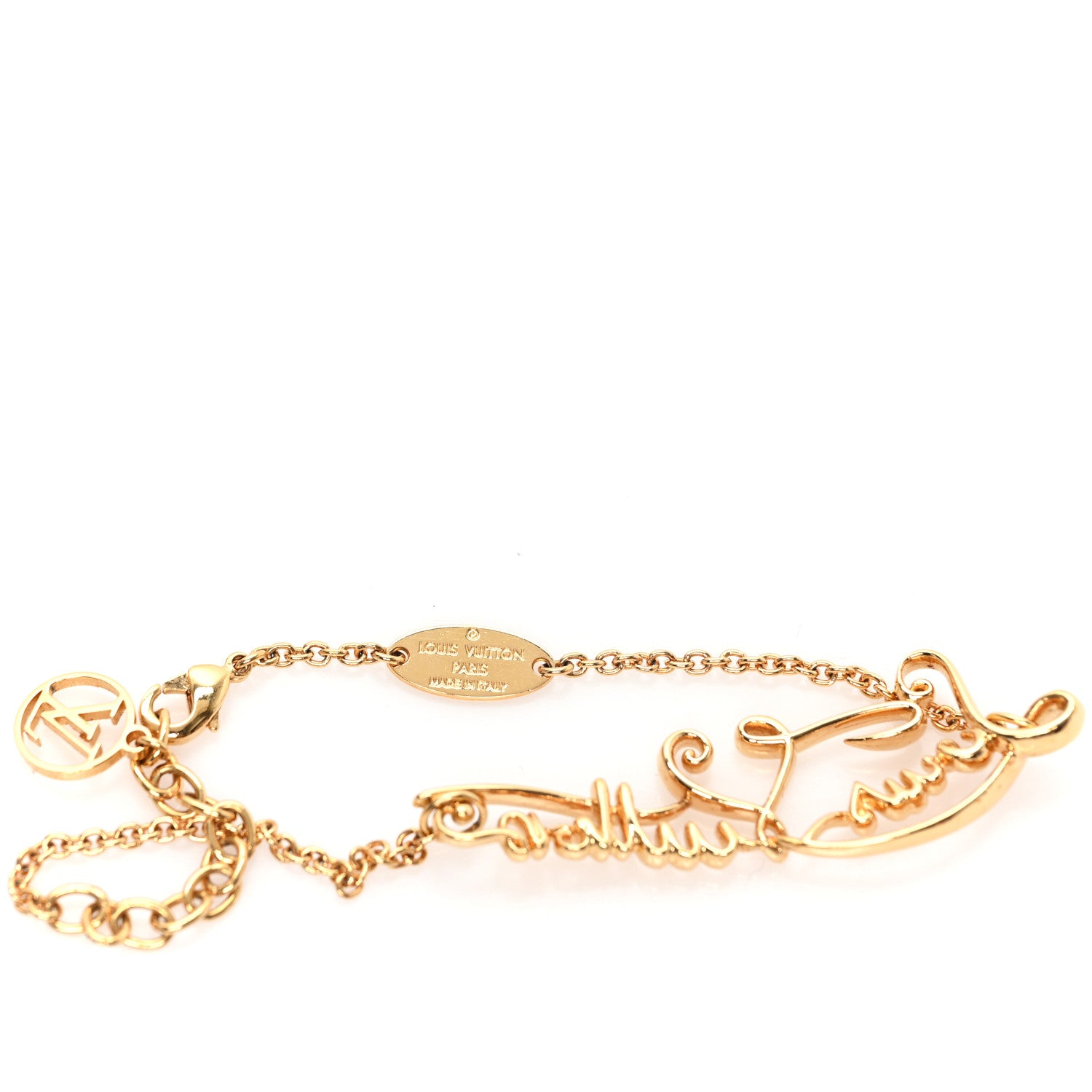 Louis Vuitton My LV Affair Bracelet Gold 4 of 6