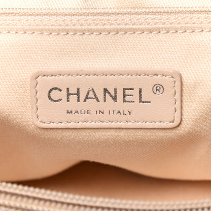 Chanel Glazed Caviar Large Nature Flap Bag Black 6 of 10