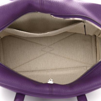 Hermes Taurillon Clemence Victoria II 35 Ultraviolet 5 of 13