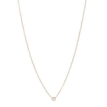 Cartier 18K Pink Gold Diamond SM D'Amour Pendant Necklace 1 of 4