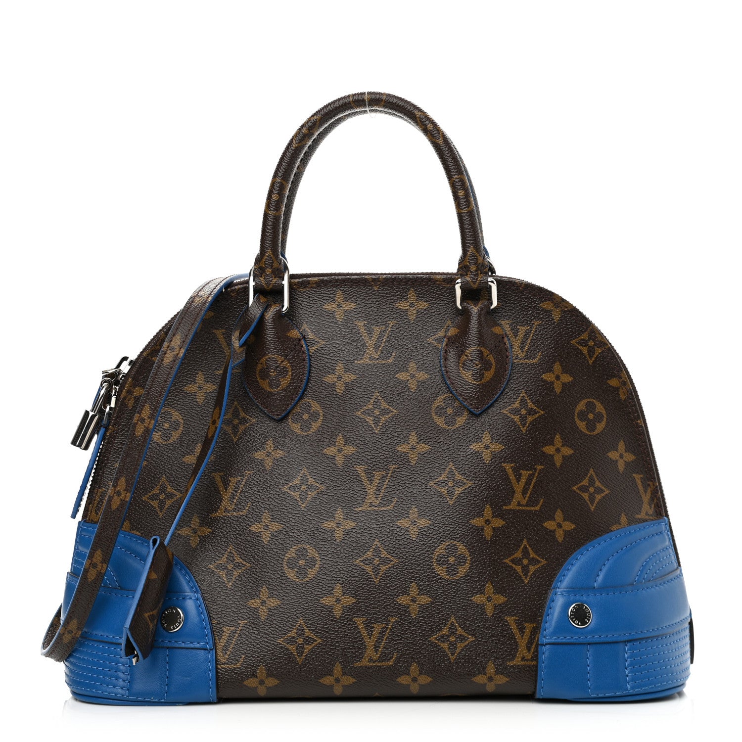 Louis Vuitton Monogram Shine Alma PM Blue Royal 1 of 11
