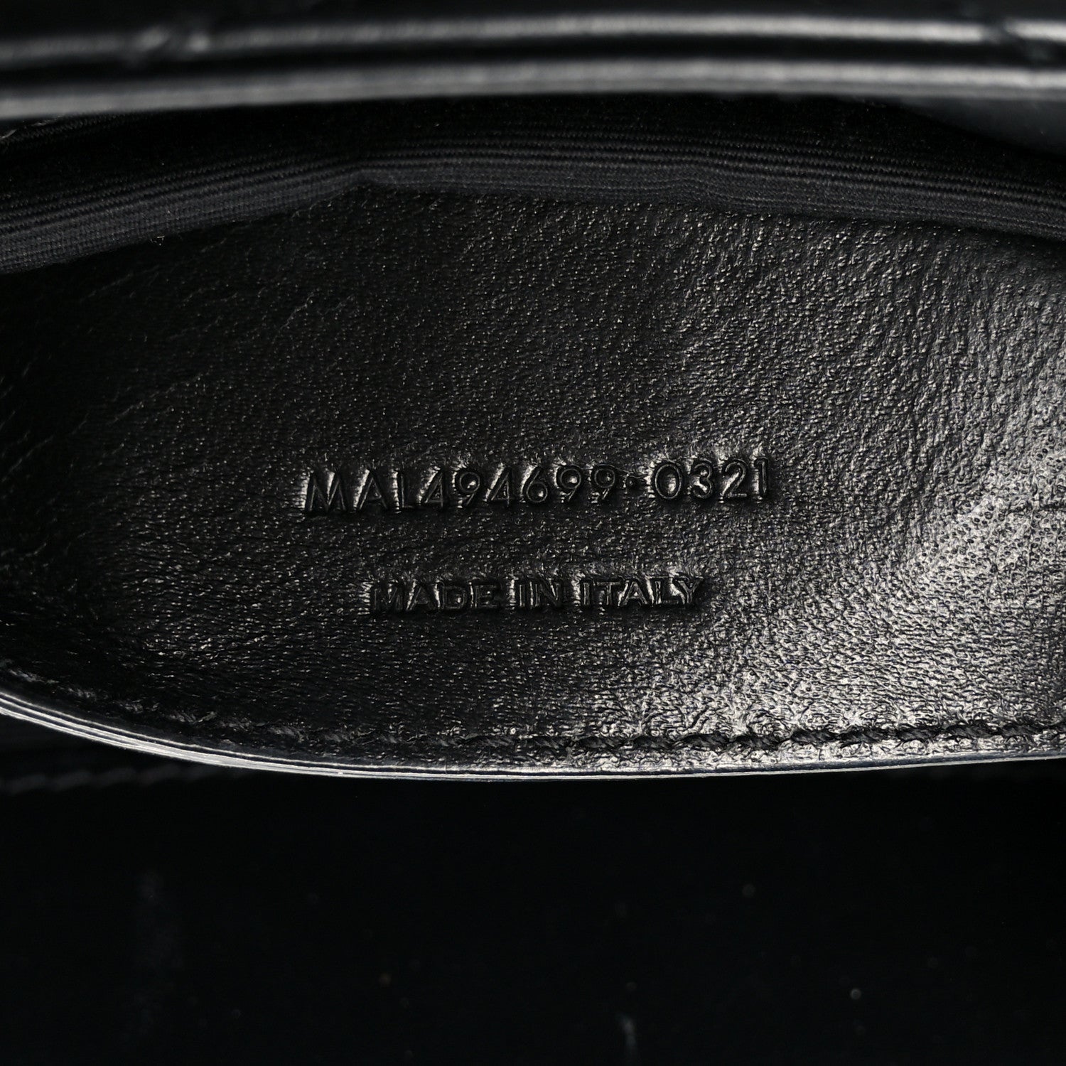 Saint Laurent Calfskin Y Quilted Monogram Monochrome Small Loulou Chain Satchel Black 8 of 11