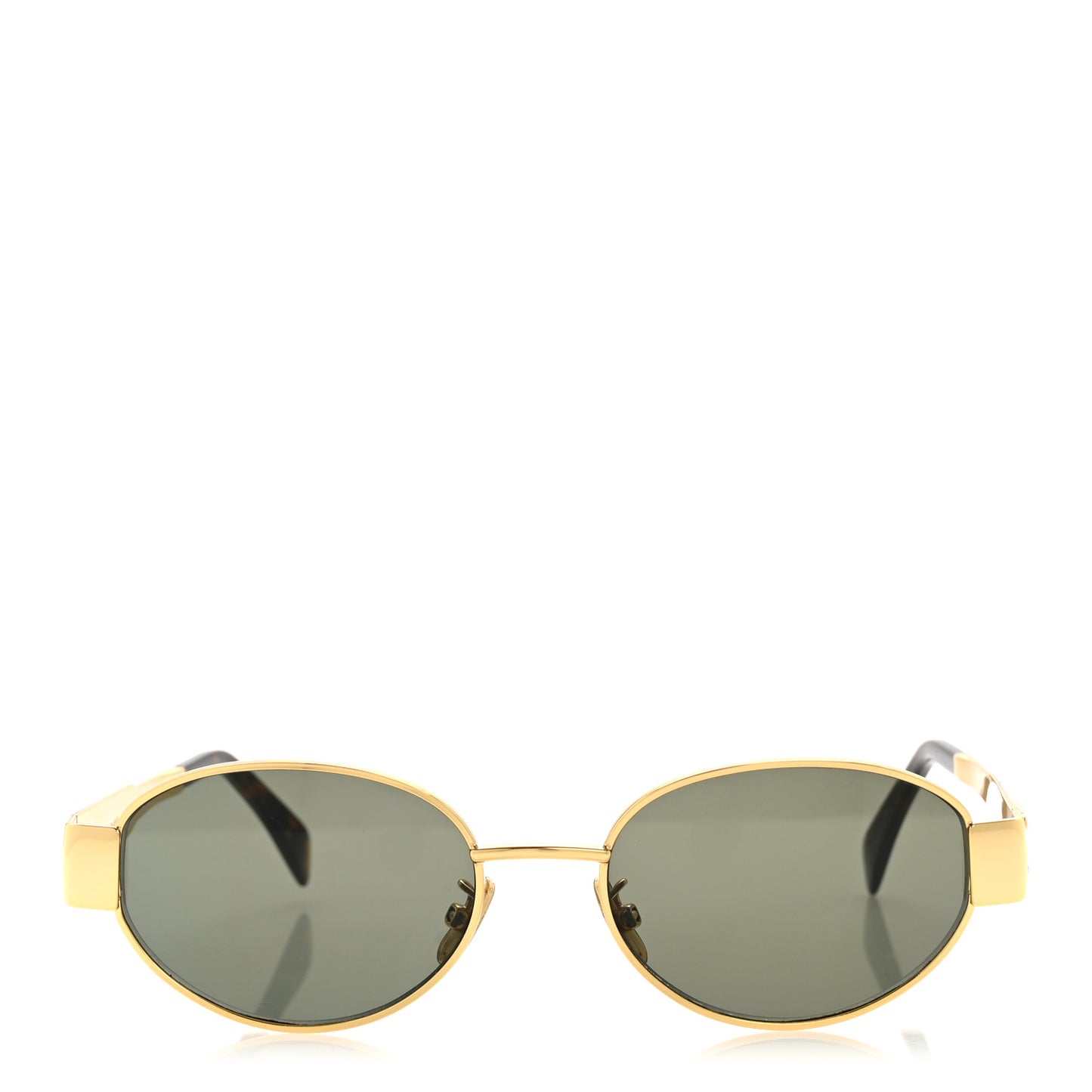 Metal Triomphe 01 Sunglasses CL40235U Gold Green