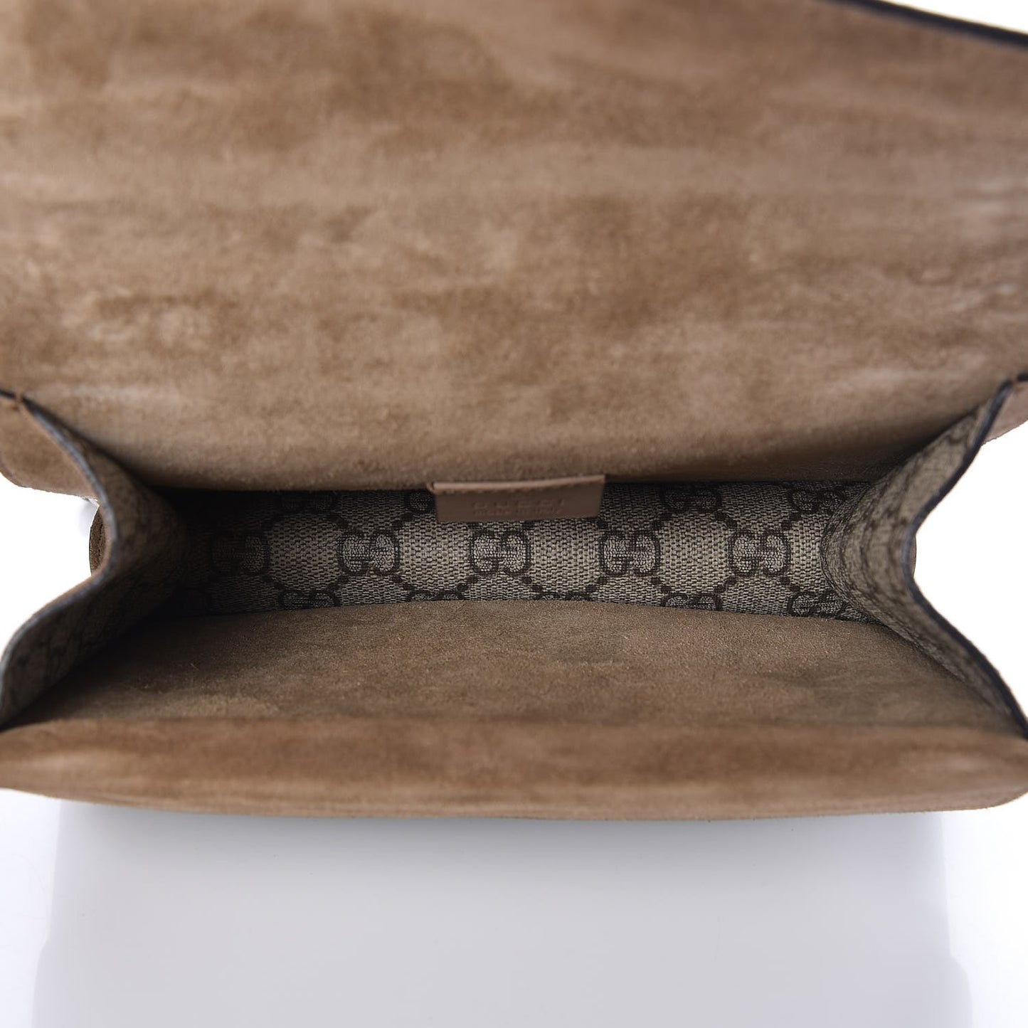 GG Supreme Monogram Mini Dionysus Shoulder Bag Taupe