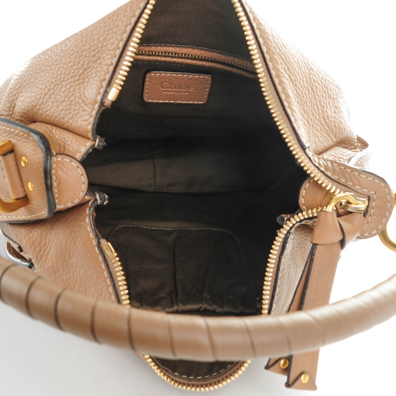 Chloe Calfskin Medium Marcie Hobo Nut 5 of 7